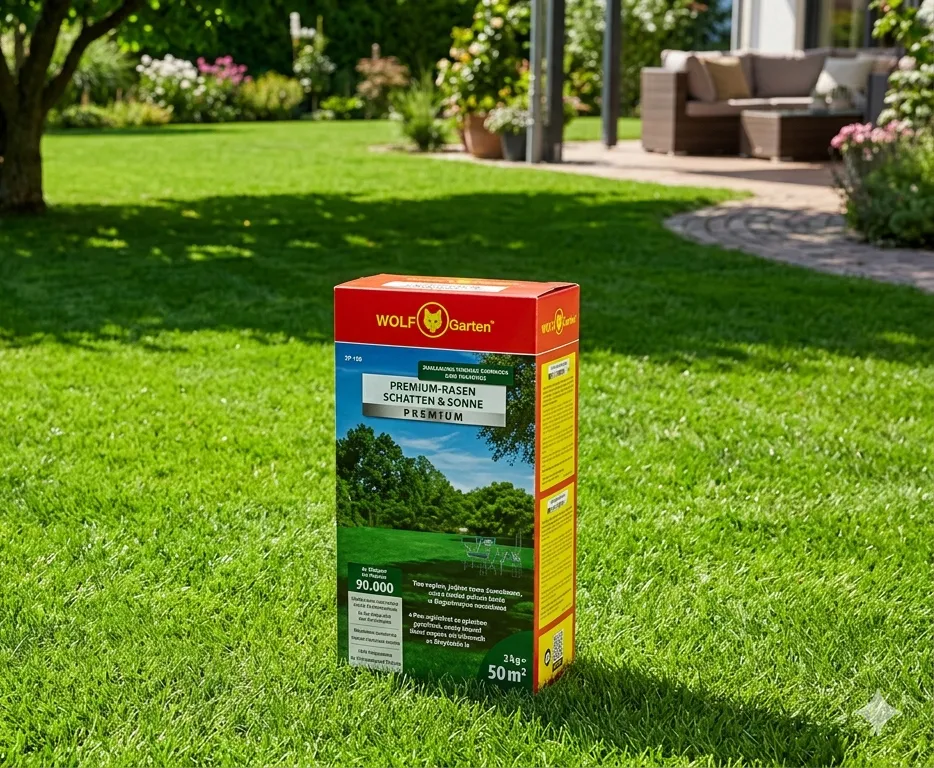 Mieszanka nasion traw WOLF-Garten Premium Cień i Słońce SP 100 2 kg